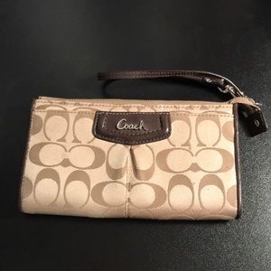 Coach wristlet